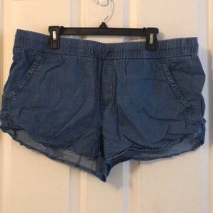 NWT Loft Jean shorts, size L